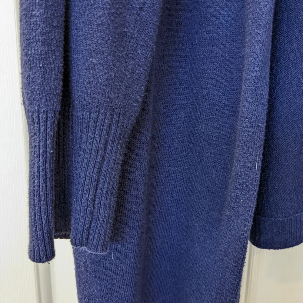 Old Navy Maternity open cardigan sweater in blue Women's size Large Lightweight